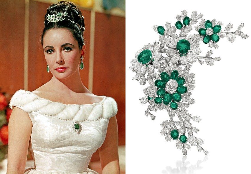 The Bulgari Emerald and Diamond Brooch