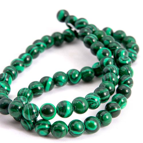 use of malachite stone beads